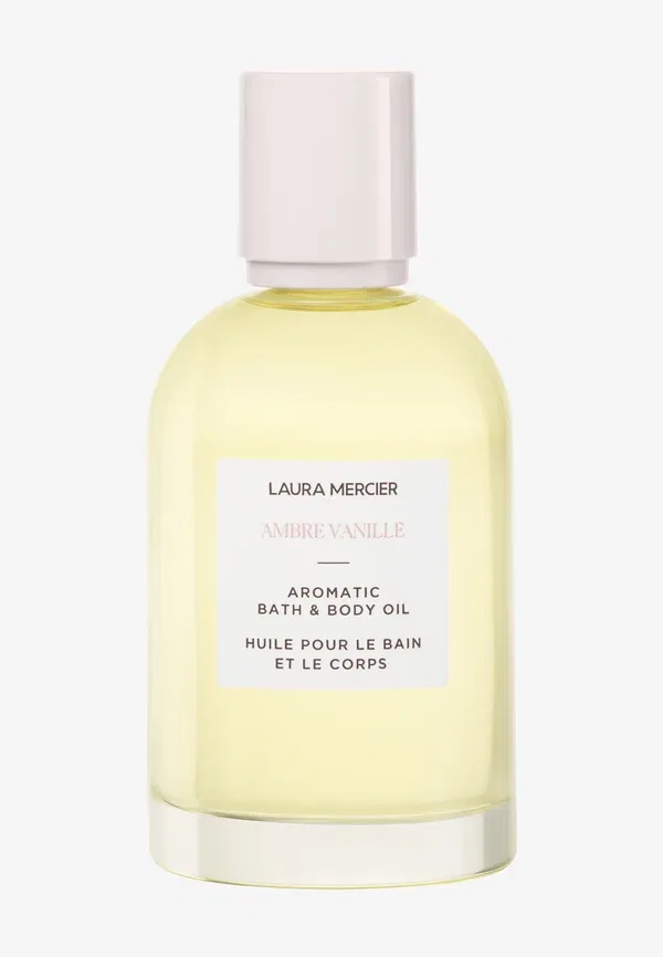 Масло для тела с блестками Laura Mercier, Ambre Vanille, 100 мл, ванильный