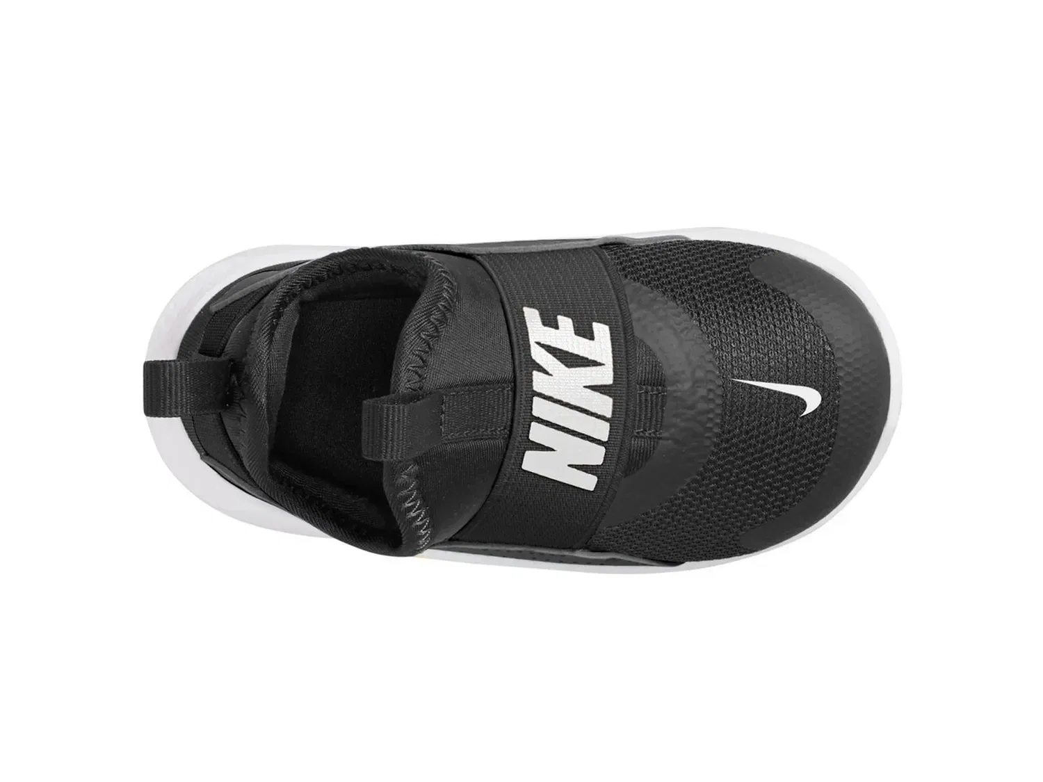 Кроссовки с эластичными ремешками Flex Runner 4 Nike, Black/White — фото 3