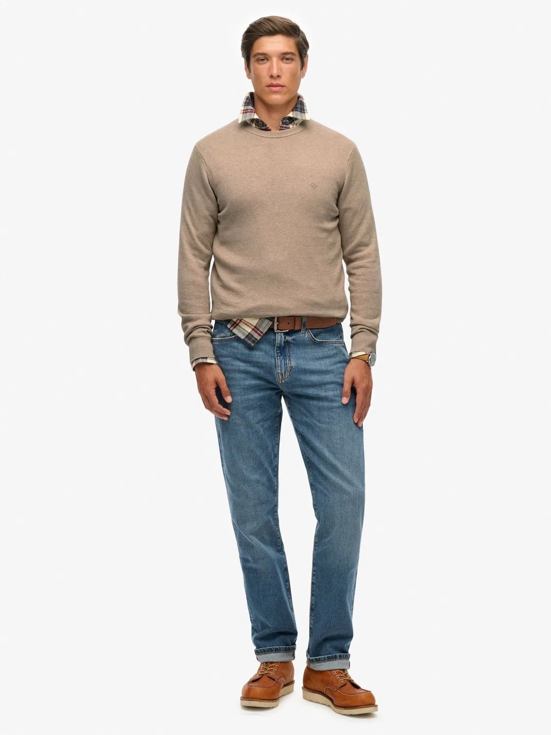 Джемпер хлопковый Essentials Cotton Nude Superdry — фото 3
