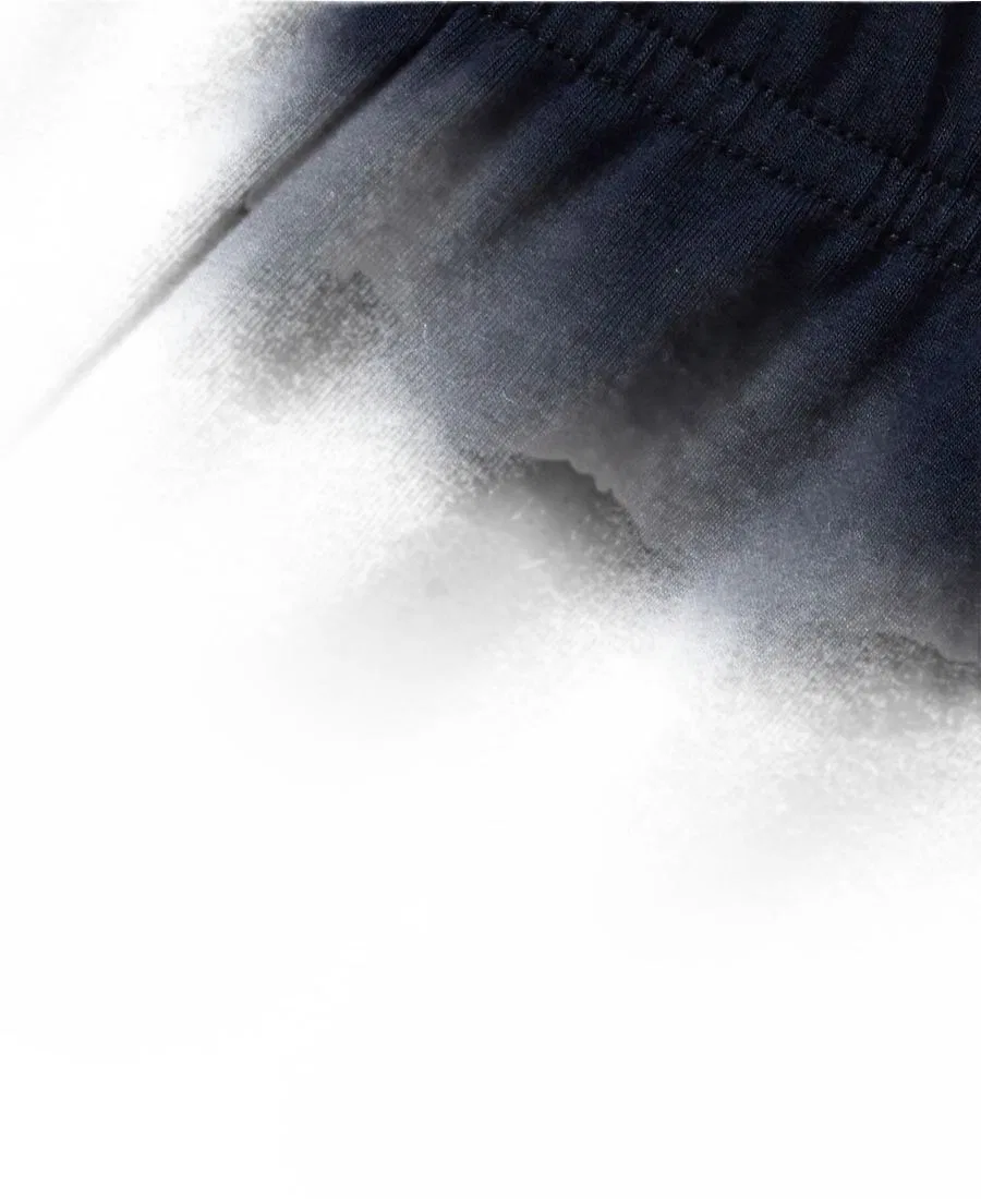 Леггинсы детские с принтом Tough Cotton Ankle Lands' End, Classic Navy — фото 3