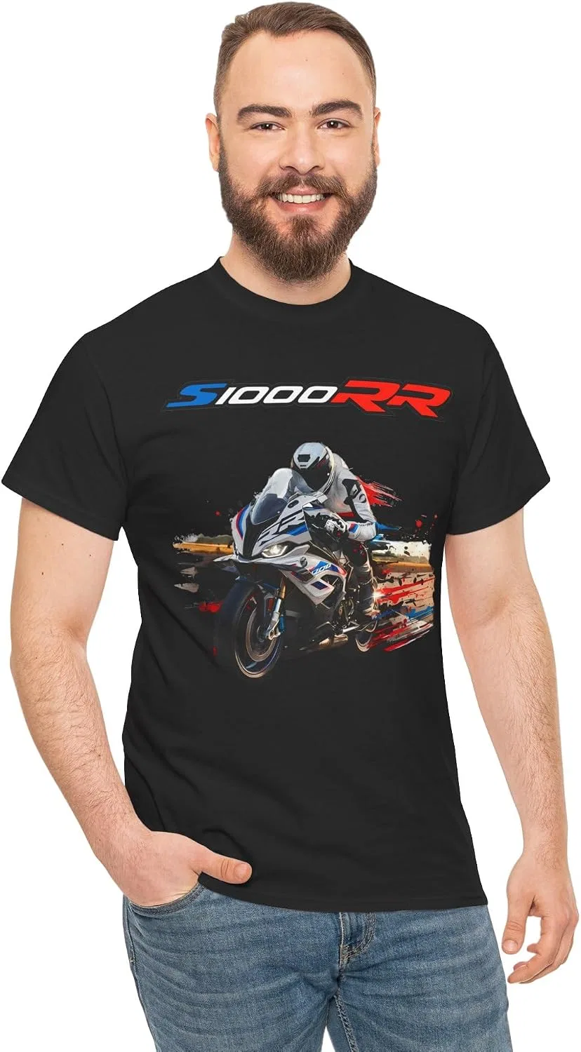 Мужская футболка с графикой S1000RR GENERIC, Black — фото 2