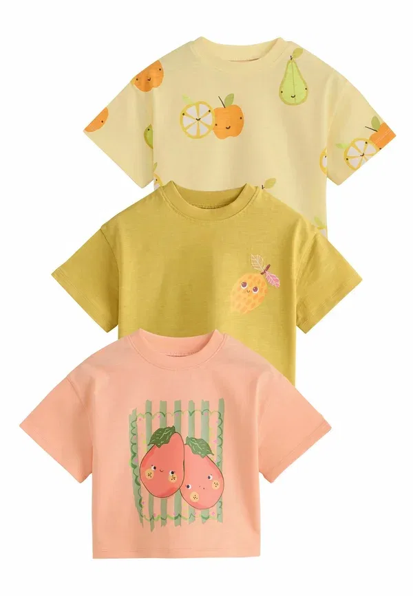 Футболка с принтом Regular fit Print T-shirt Next Green fruit, зеленый
