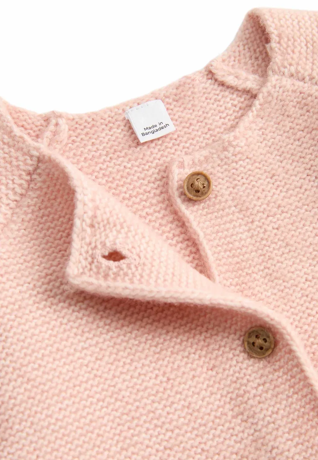 Кардиган Matinee (7 фунтов - 1 год) - кардиган Marks & Spencer, Blush Pink — фото 3