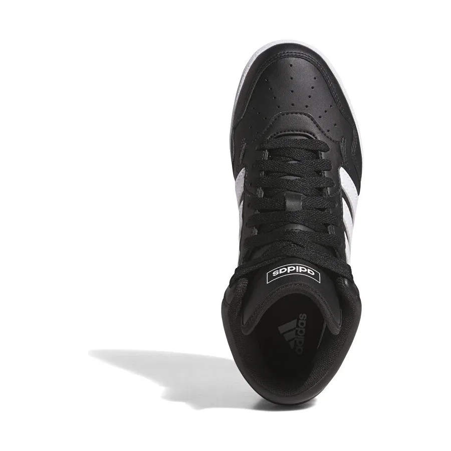 Детские кроссовки с закрытым носком adidas HOOPS 4.0 MID J, Черный — фото 4