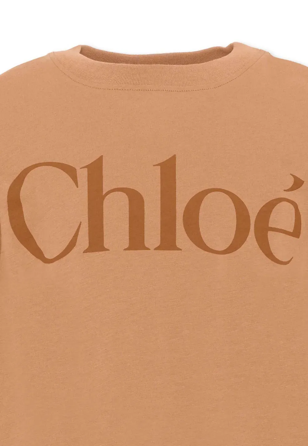 Футболка - топ с длинными рукавами Chloé, Brown — фото 3