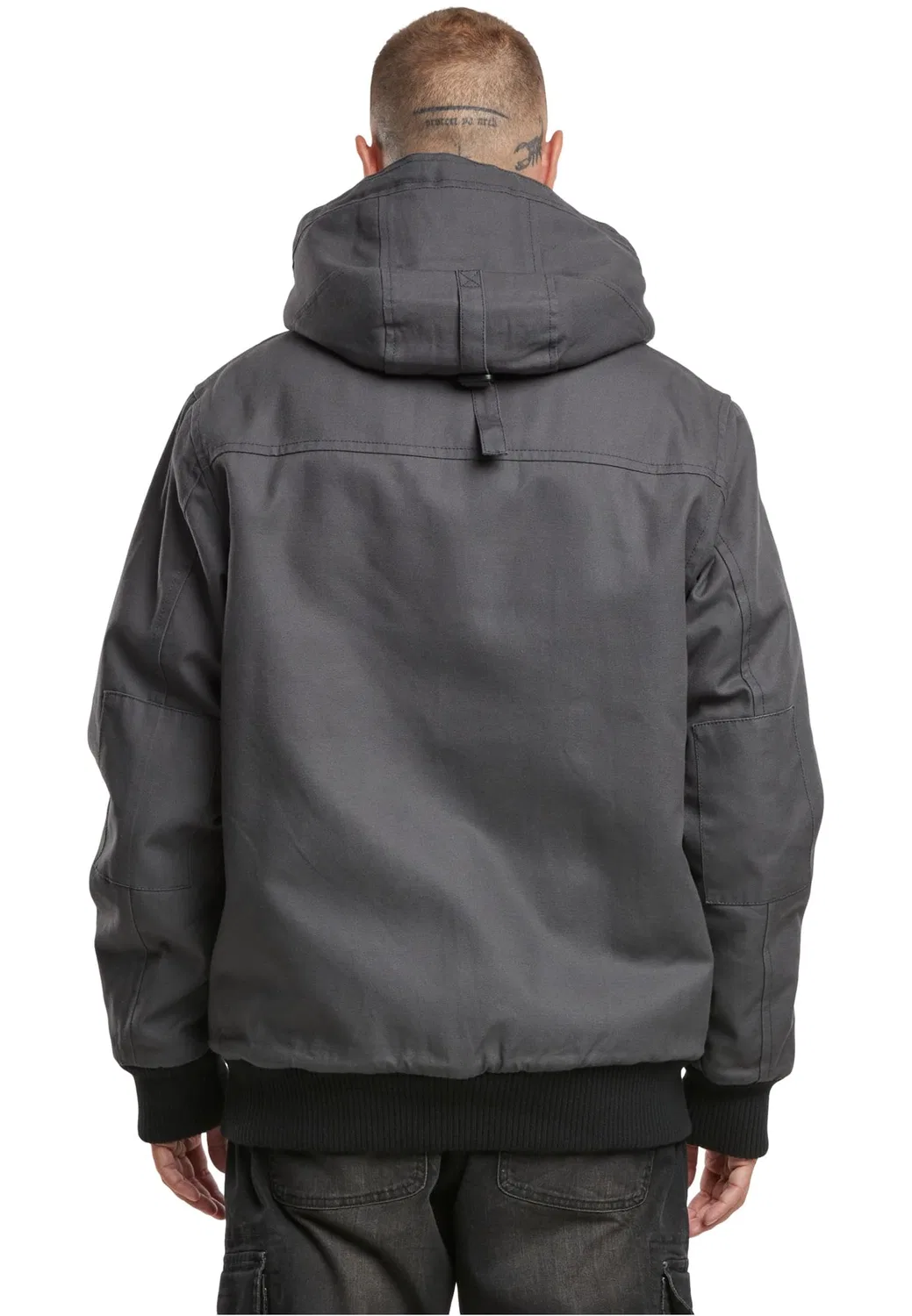 Мужская куртка Brandit Essential, Anthracite — фото 3