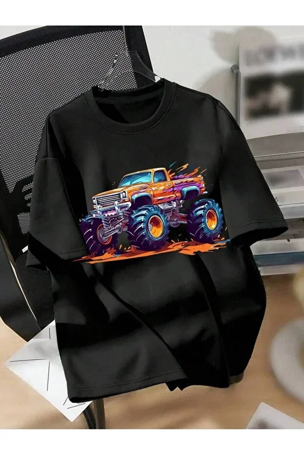 Детская футболка для девочек с принтом Printed Kids T-Shirt Yunayt, Black