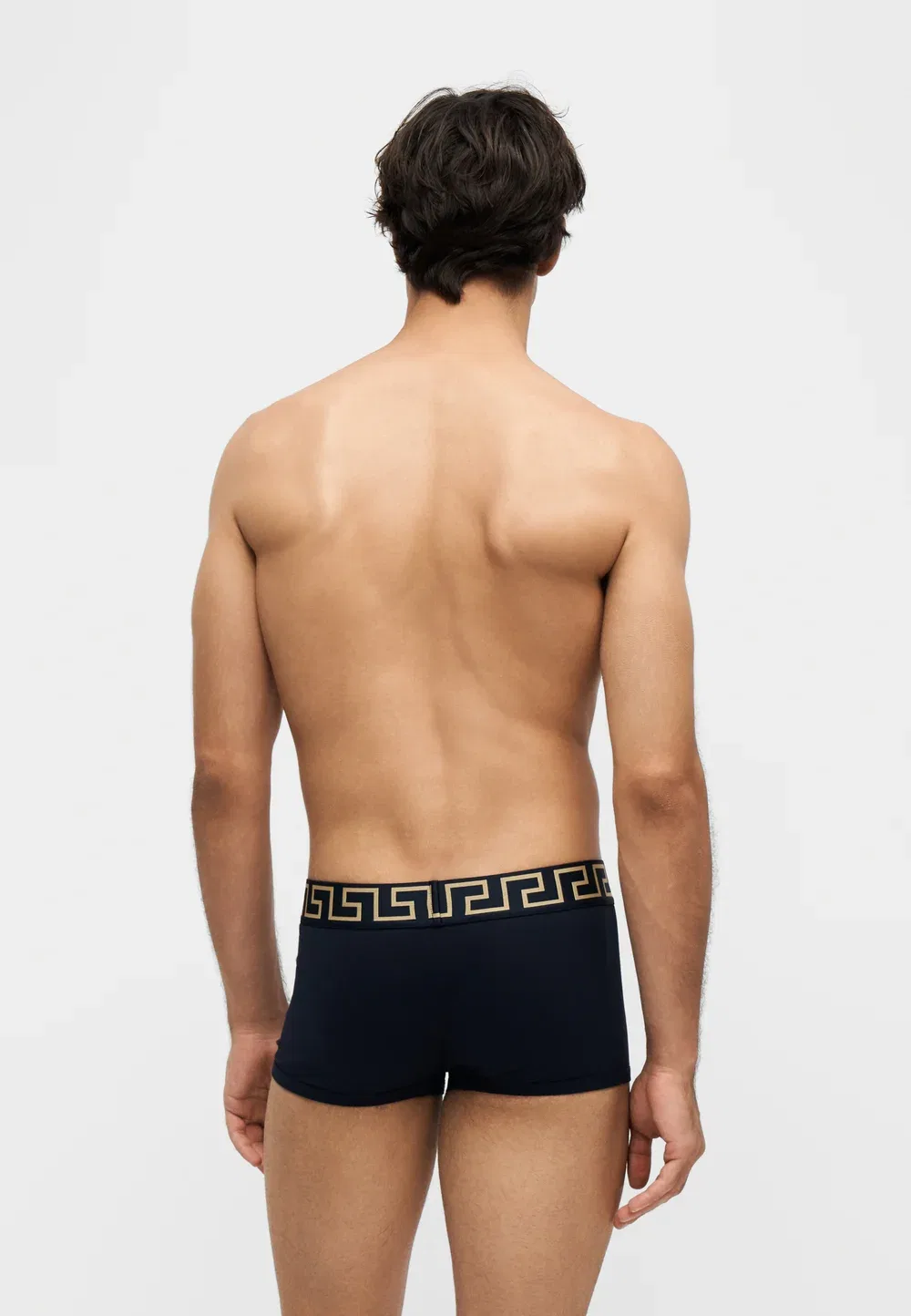 Нижнее белье - боксерские шорты Versace, Blue/Gold_Coloured — фото 3