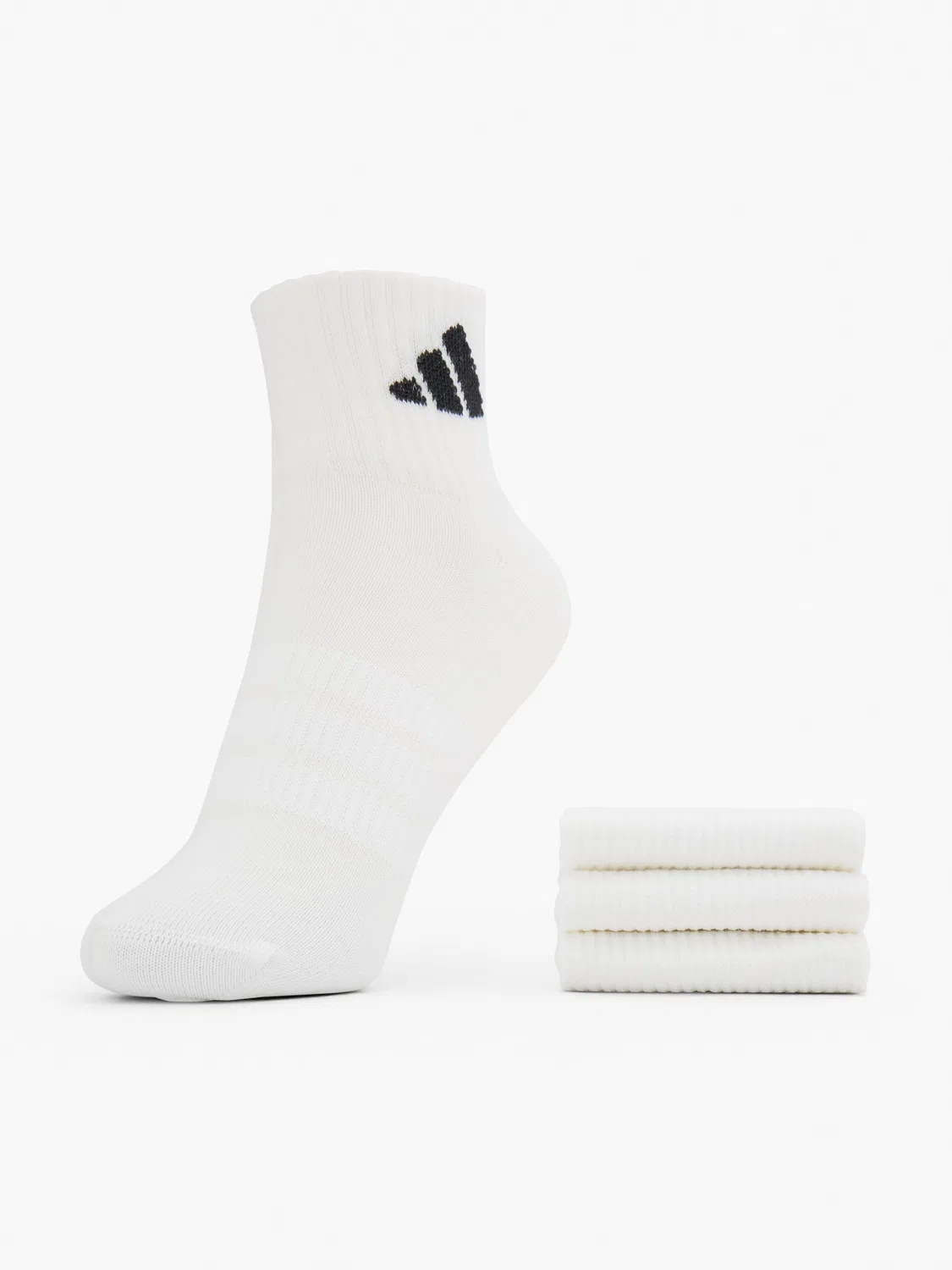 Мужские носки 3 пары Adidas, белый