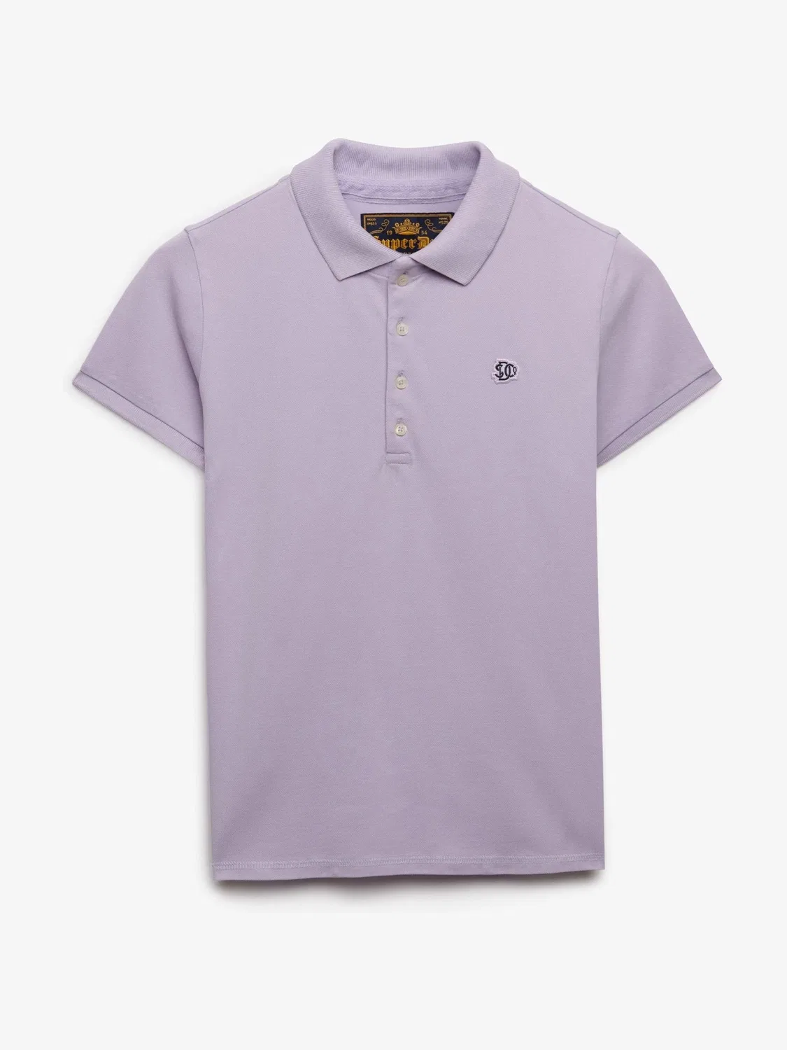 Поло Superdry Heritage Slim Fit, фиолетовый — фото 4