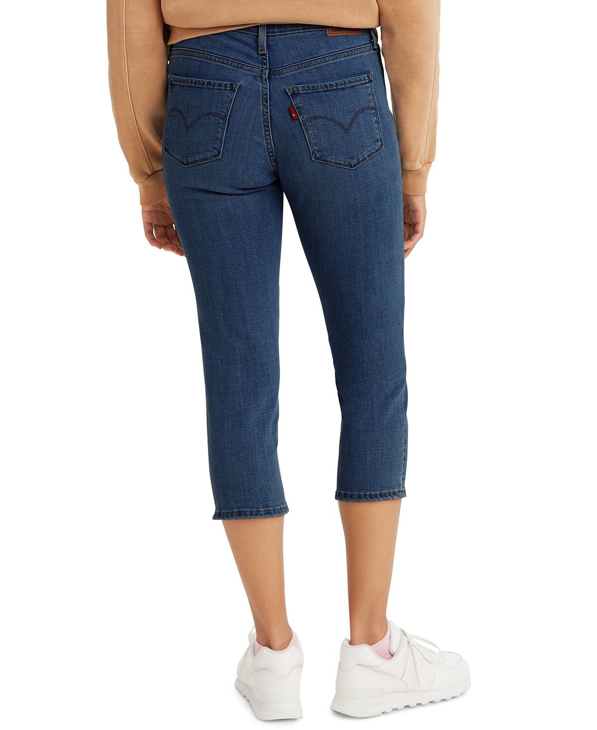 Формирующие обтягивающие брюки-капри Levi's, мульти — фото 3