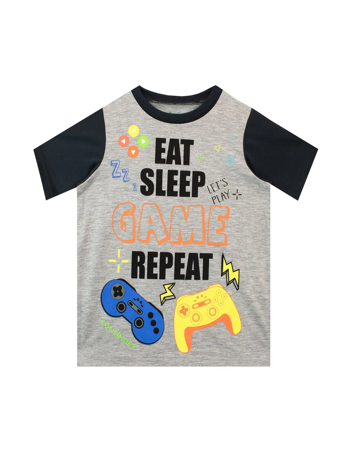 Пижама Gaming Eat Sleep Game Character, серый — фото 2