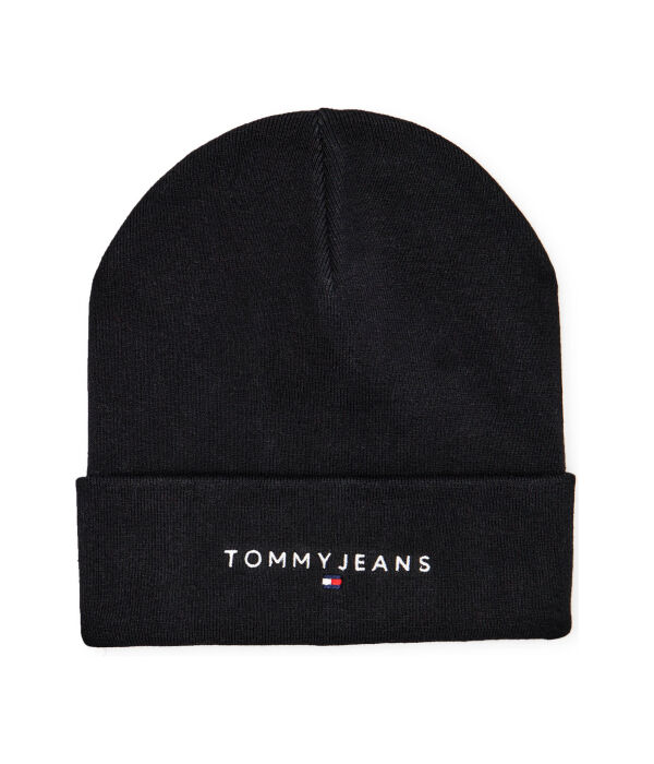 

Шапка Tommy Jeans с линейным логотипом, черный
