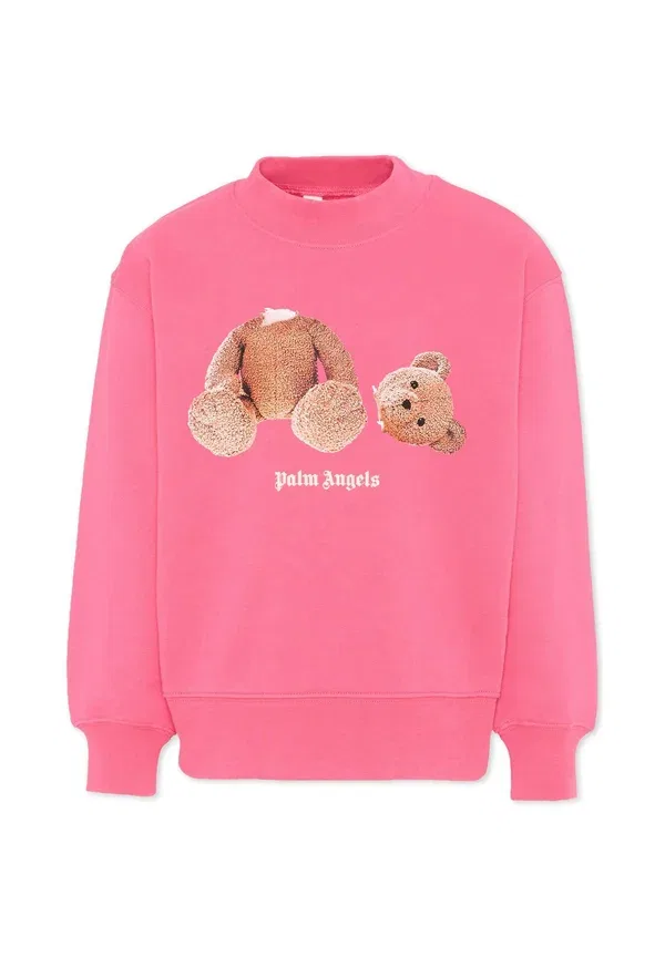 Худи с принтом Felpe Palm Angels, Pink, розовый
