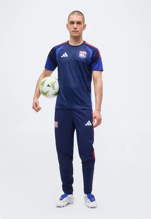 Брюки для презентации соревнований Olympique lyonnais 26/27 tiro26 - клубная одежда Adidas Performance, темно-синий — фото 2