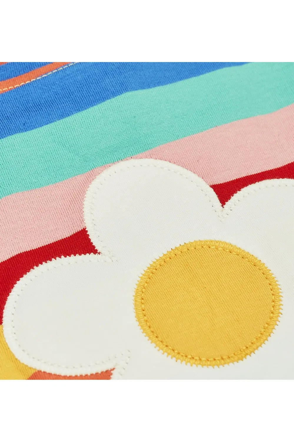 Детская футболка с аппликацией Fiona Frugi, Multi — фото 3