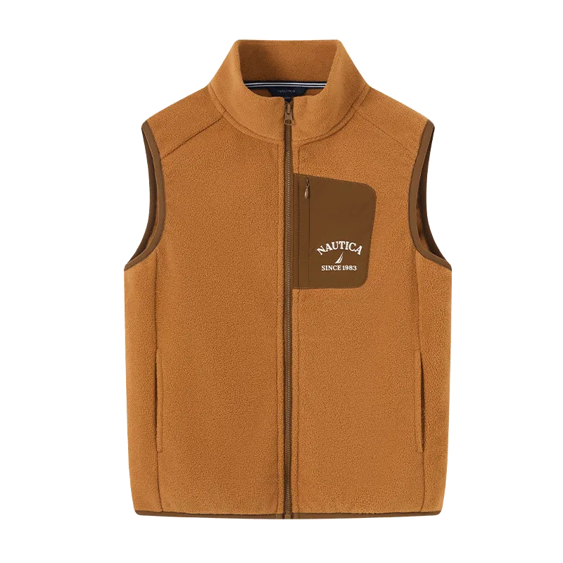Детский жилет с воротником-стойкой Brown NAUTICA