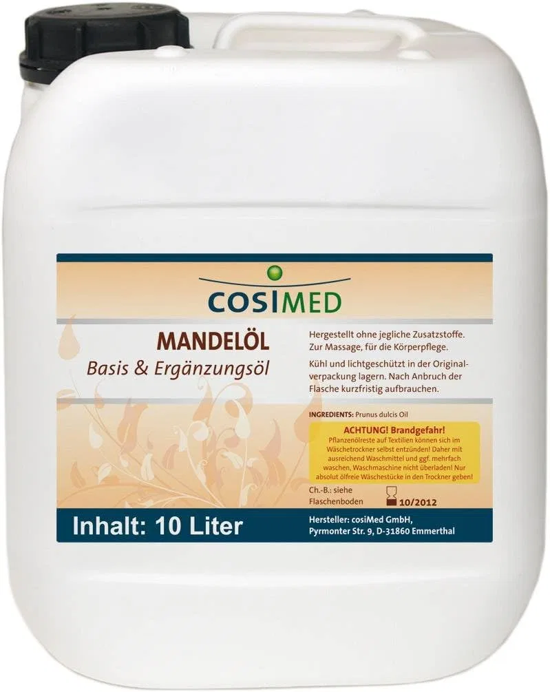Масло для тела Almond Oil Refined, SPORTTEC, 10 л