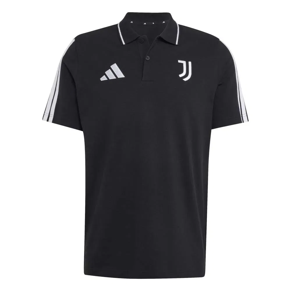 Мужское поло с коротким рукавом Juventus Turin DNA Adidas, Black