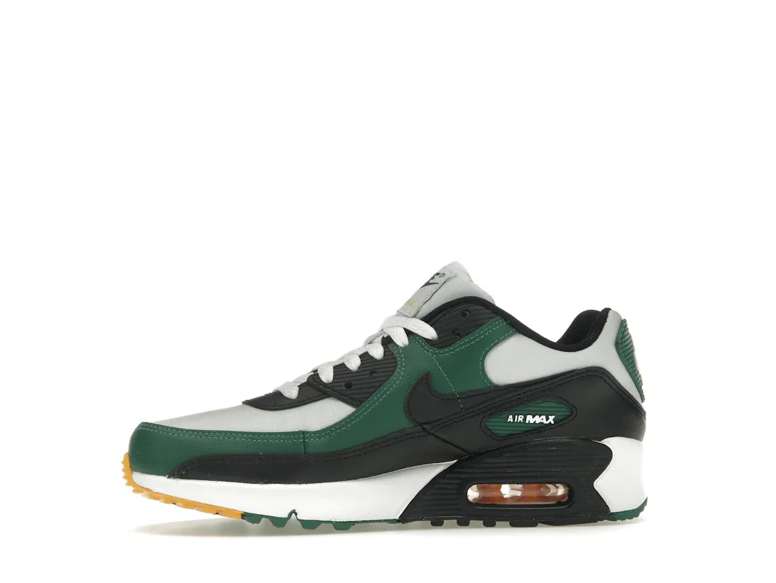 Детские кроссовки Lifestyle Nike Air Max 90, Pure Platinum/Gorge Green/University Gold/Black — фото 3