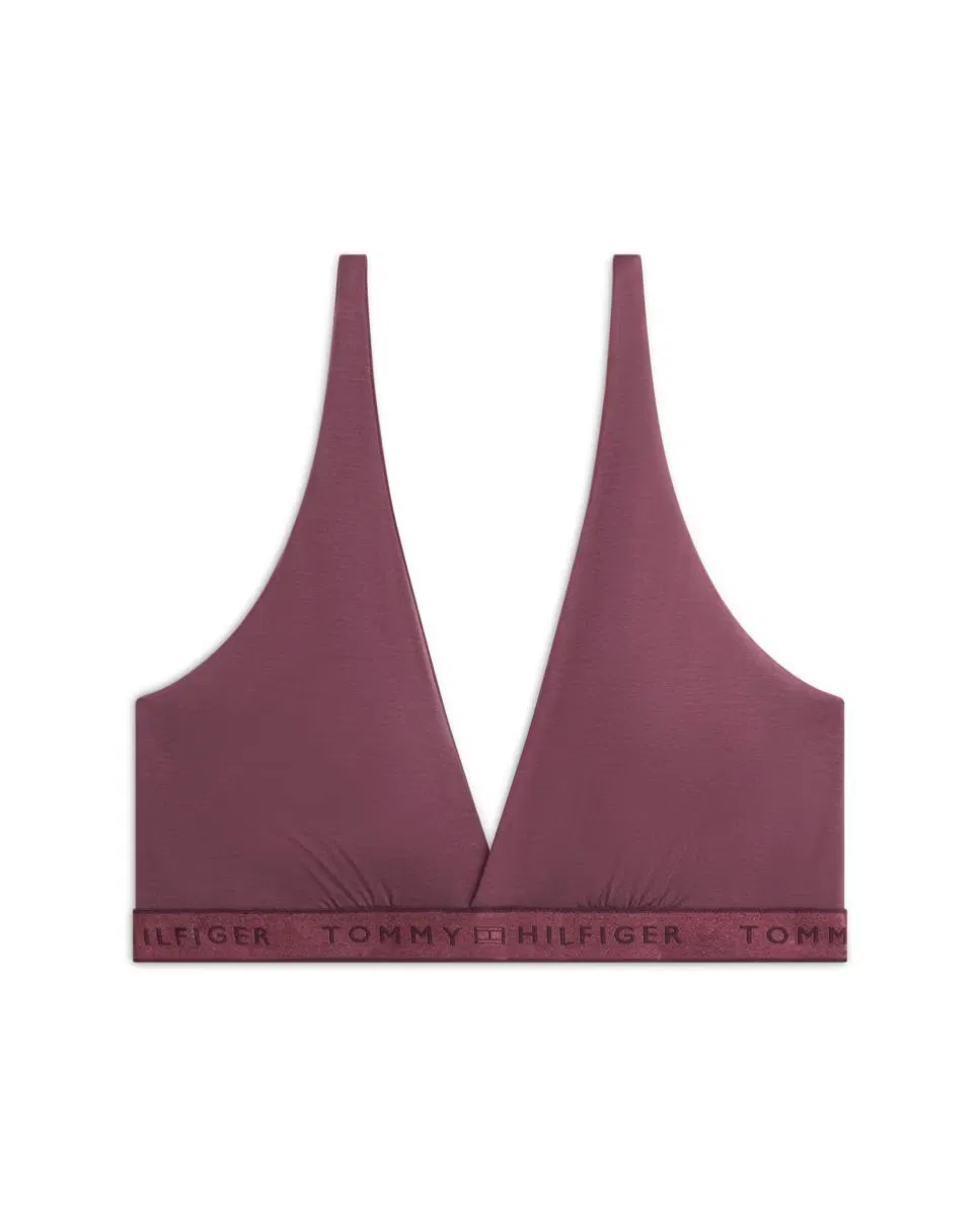 Женский бюстгальтер, Triangular Modal, Tommy Hilfiger, темно-коричневый — фото 4