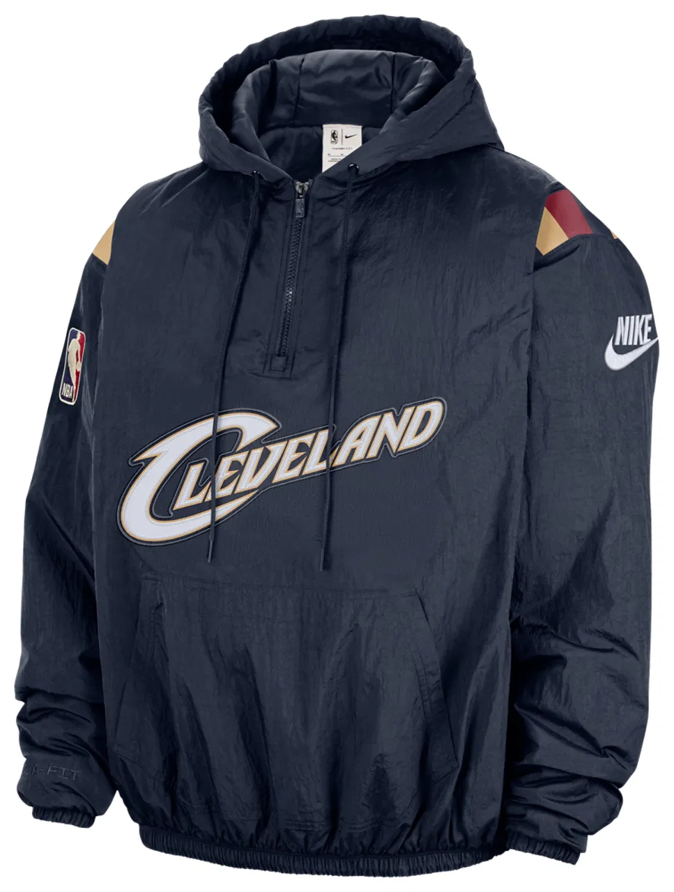 Мужская куртка Cavaliers Woven LND Half-Zip Nike, цвет Navy/Multi