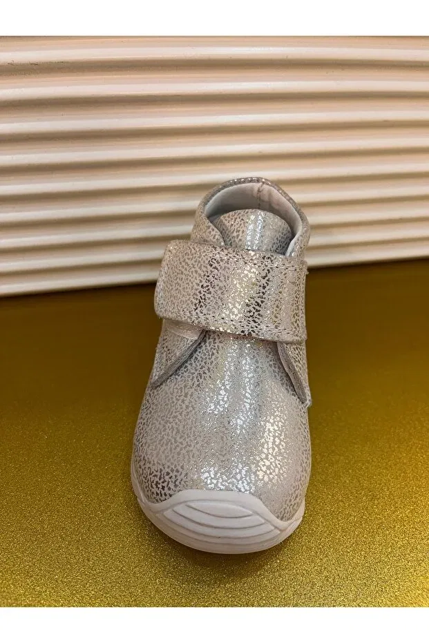 Детские хлопковые туфли для девочек Mini Angel, White — фото 2