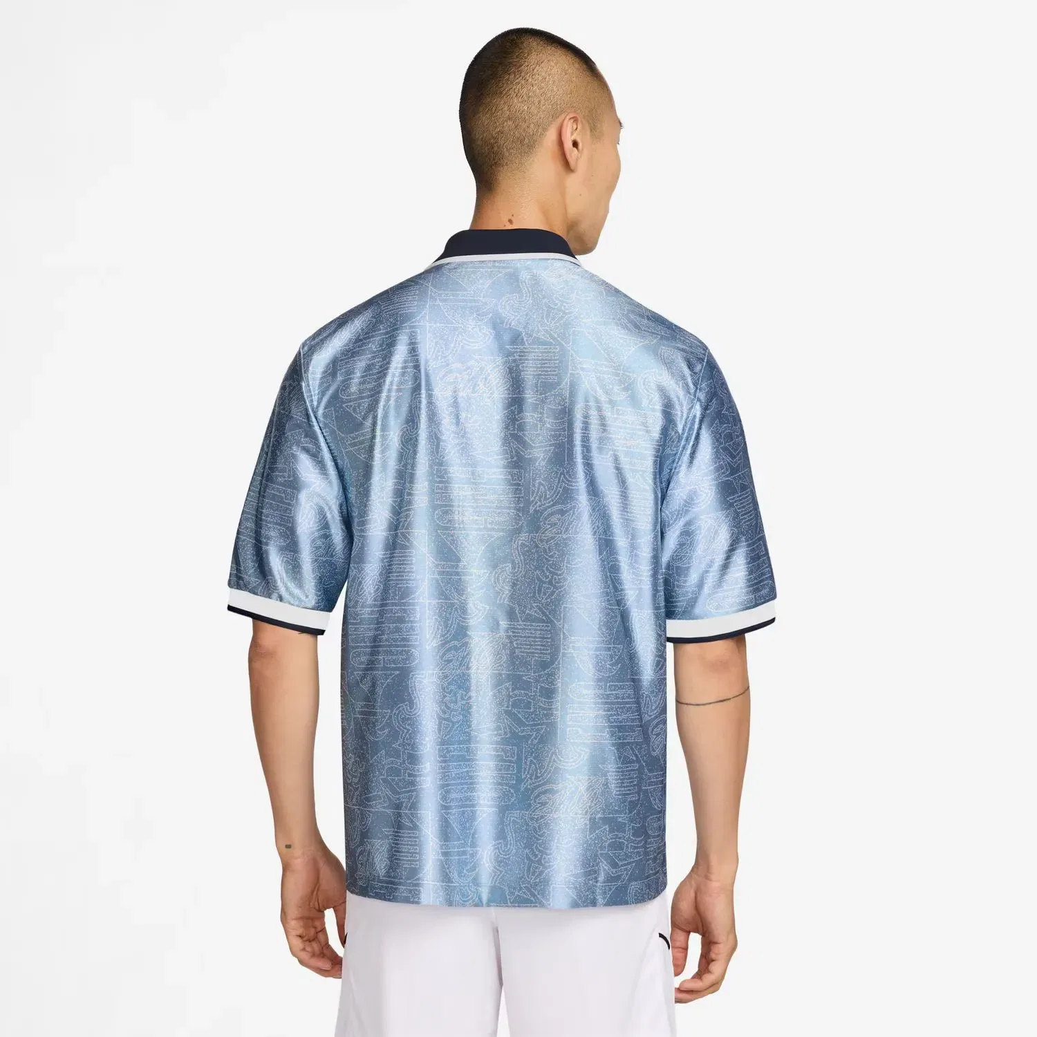 Мужская футболка с длинным рукавом Англия 2026 Nike, Azul — фото 2