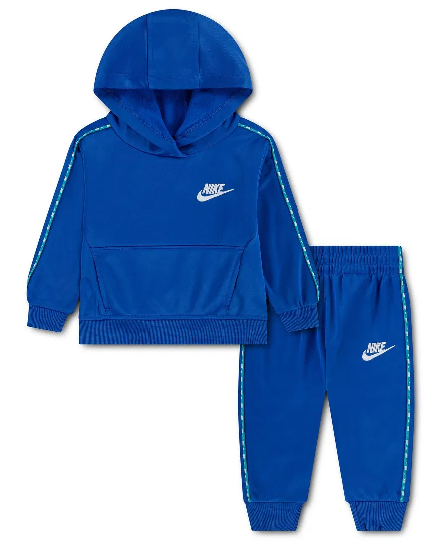 Комплект худи и брюк с логотипом Nike, Game Royal