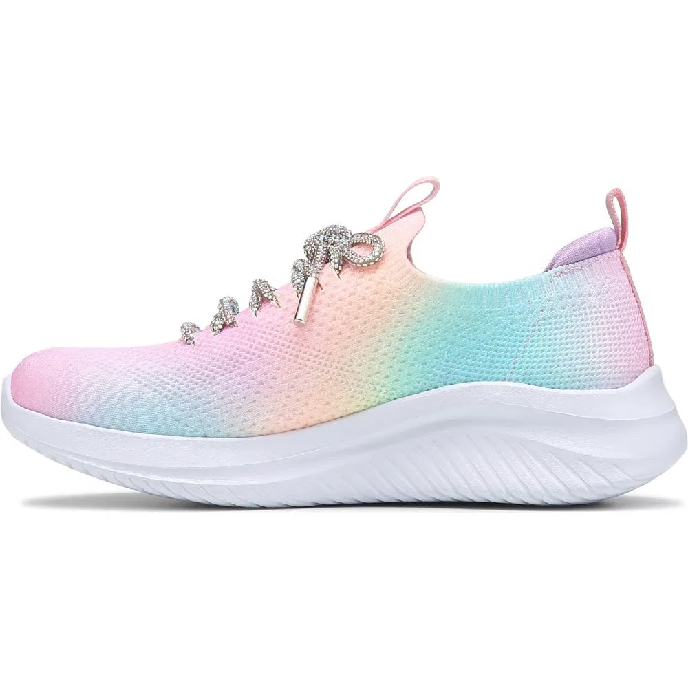 Детские ультрагибкие слипоны Skechers, Multi — фото 3