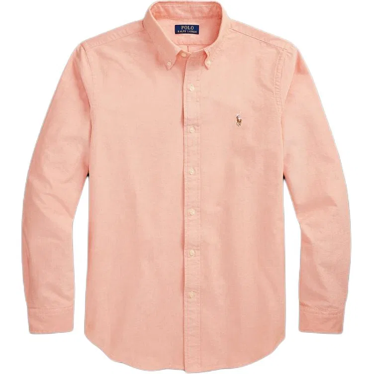Мужская рубашка классическая Orange Polo Ralph Lauren
