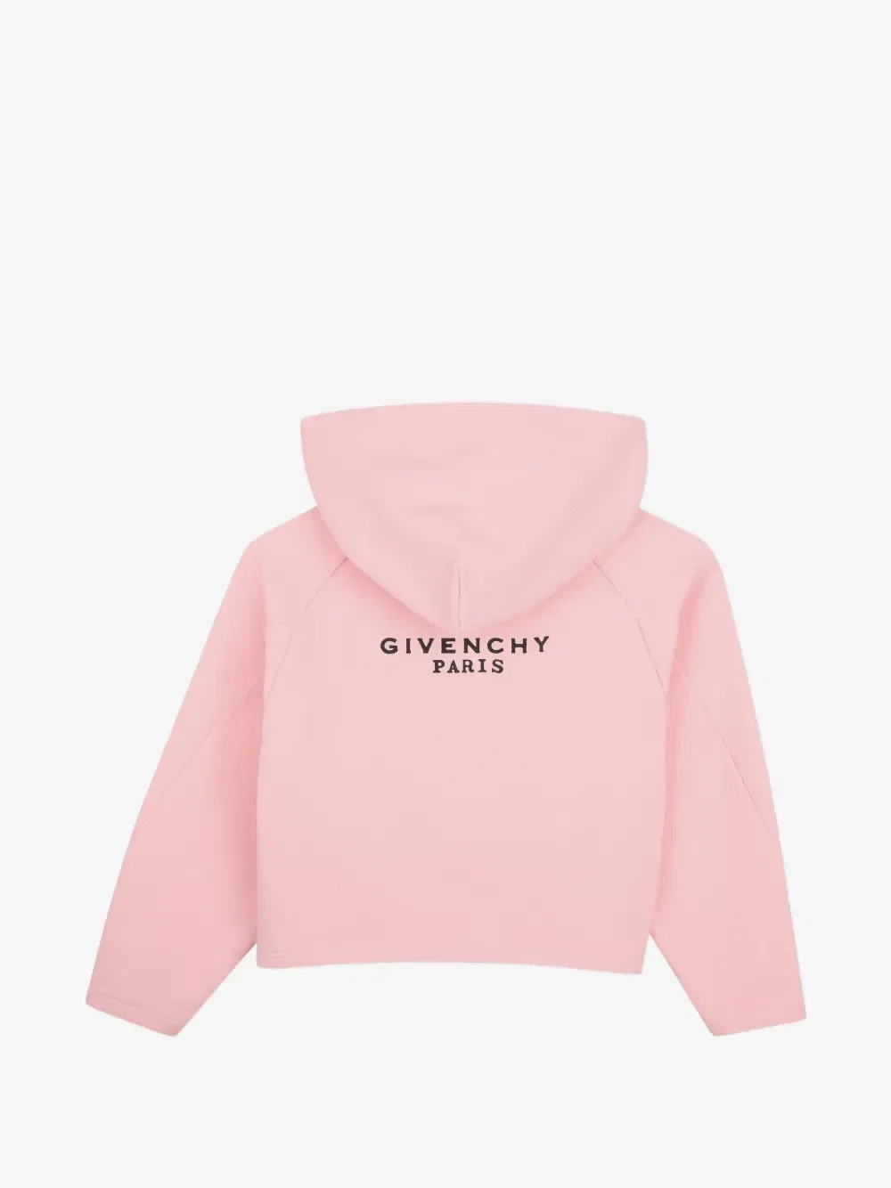 Худи на молнии с логотипом Givenchy Kids, розовый — фото 2