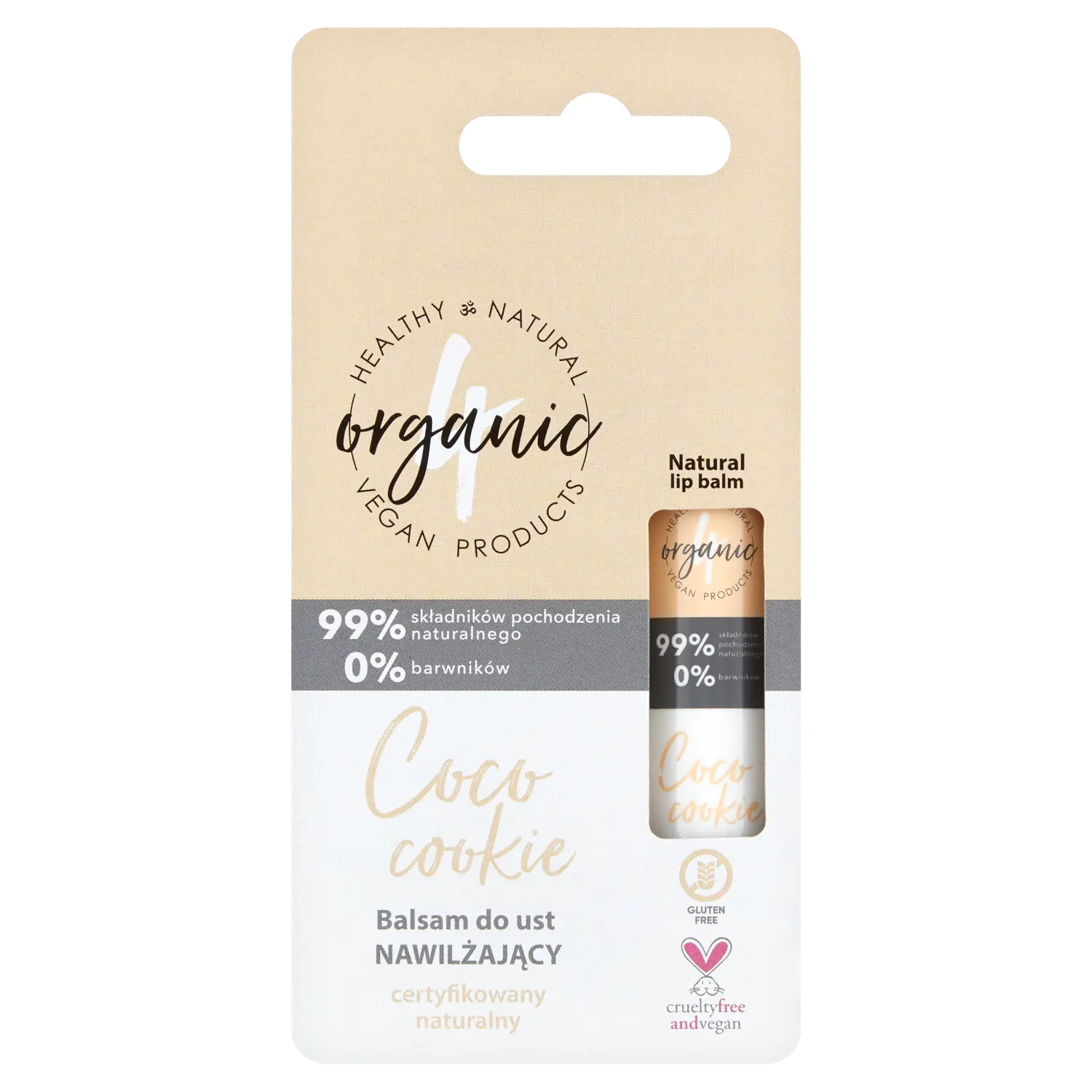 

4Organic увлажняющий бальзам для губ, 5 г