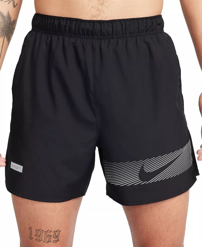 

Мужские беговые шорты Challenger Flash Dri-FIT 5 дюймов Nike, черный