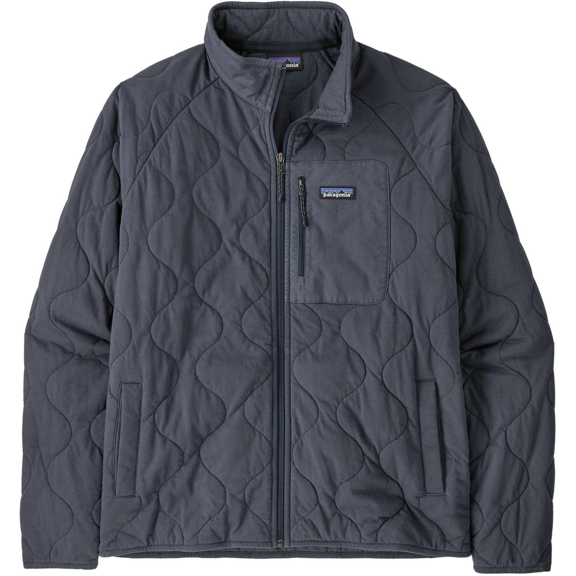 Мужская повседневная стеганая куртка Patagonia, Smolder Blue — фото 3