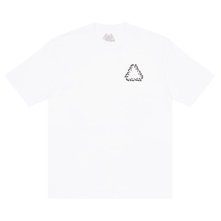 

Футболка Palace Nein Fuss T-Shirt 'White', белый