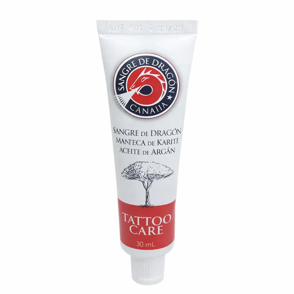 Крем для тату, Dragon Blood, Shea Butter and Argan Oil, CARAMBAShop, 30 мл