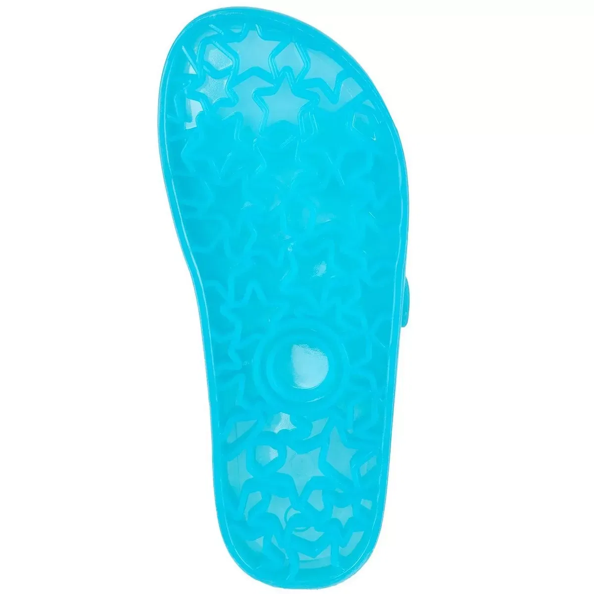 Детские сандалии-слайды с принтом Memoi Double-Buckle Jelly Slide, MENS FOOTWEAR/SHOECARE, Blue — фото 2