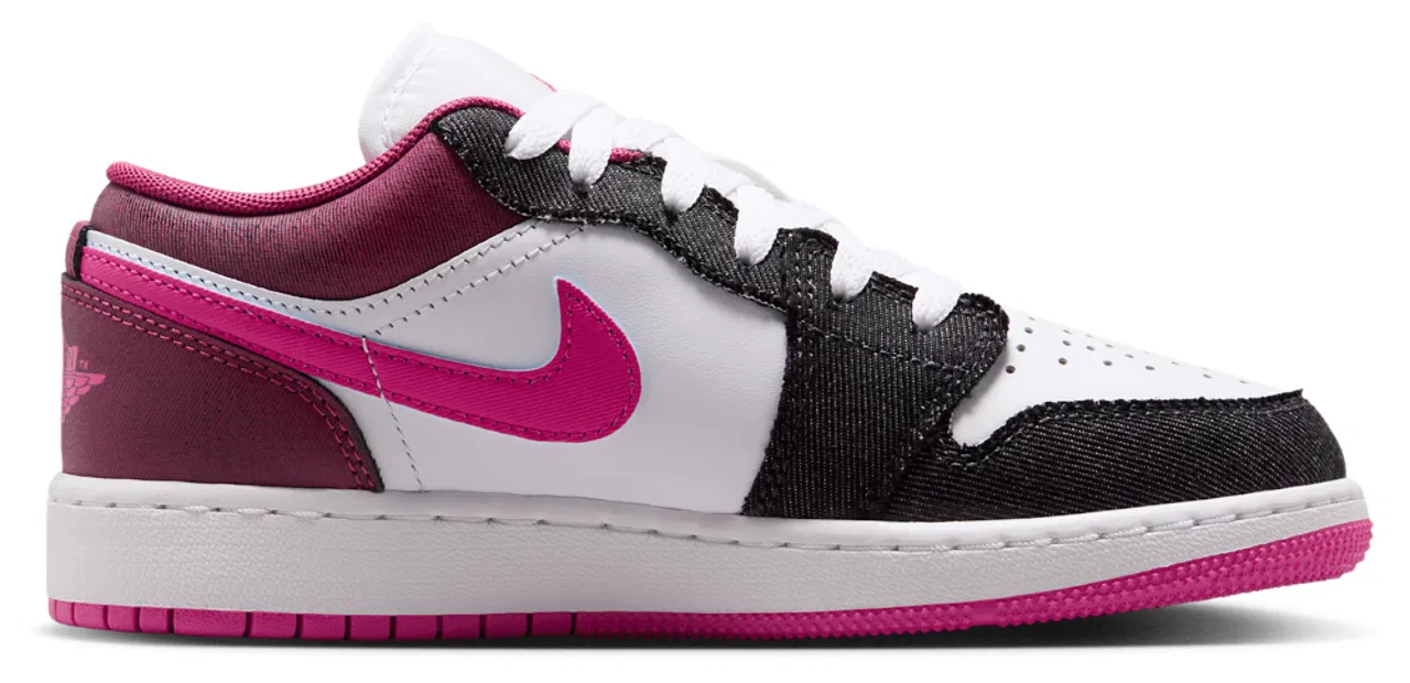 Кроссовки для девочек Air 1 Low SE Jordan, цвет Pink/Blue/White