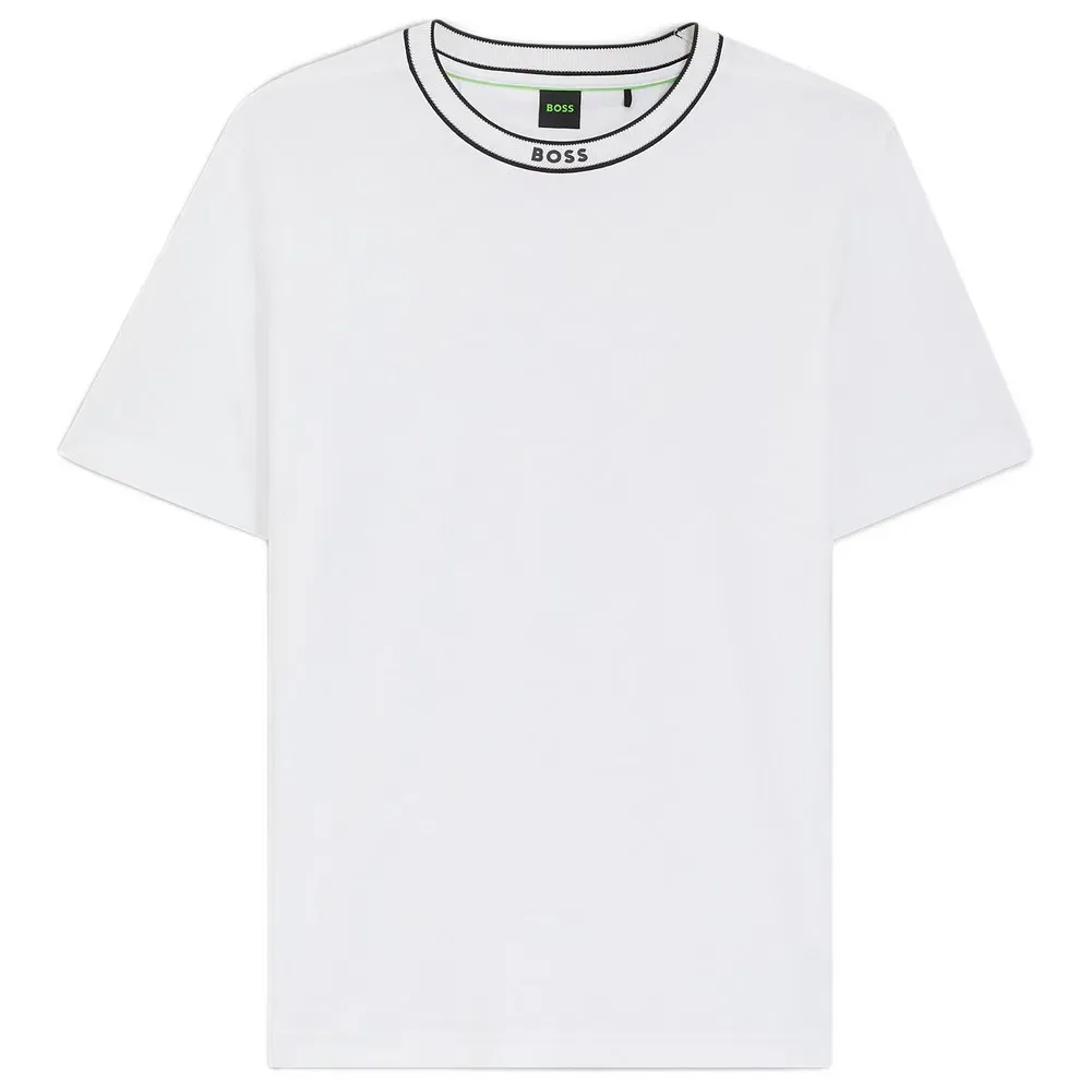 Мужская футболка с коротким рукавом BOSS, White