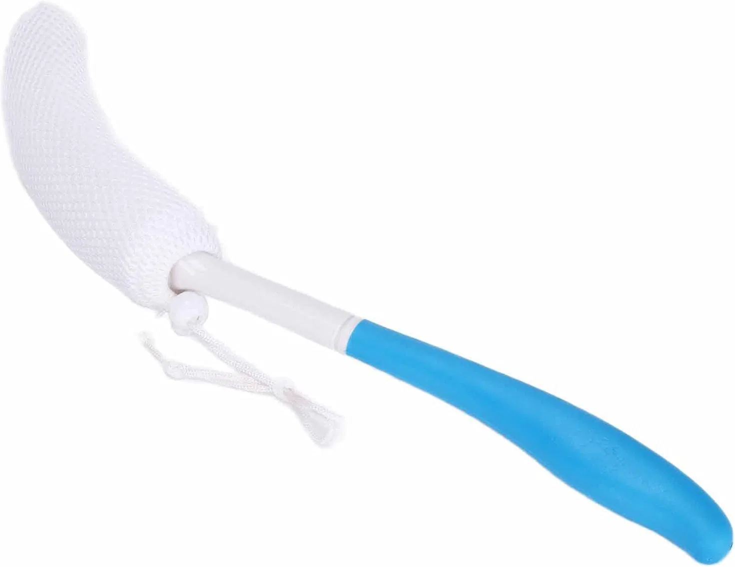 Щетка для тела с длинной ручкой, мягкая губка для пилинга, BlueWhite Generic — фото 3