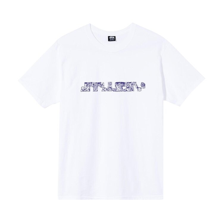 

Футболка Stussy Sculptures Tee 'White', белый