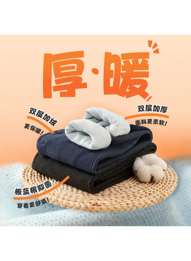 Термобелье школьная форма теплое, Long Time Companion, темно-серый меланж — фото 2