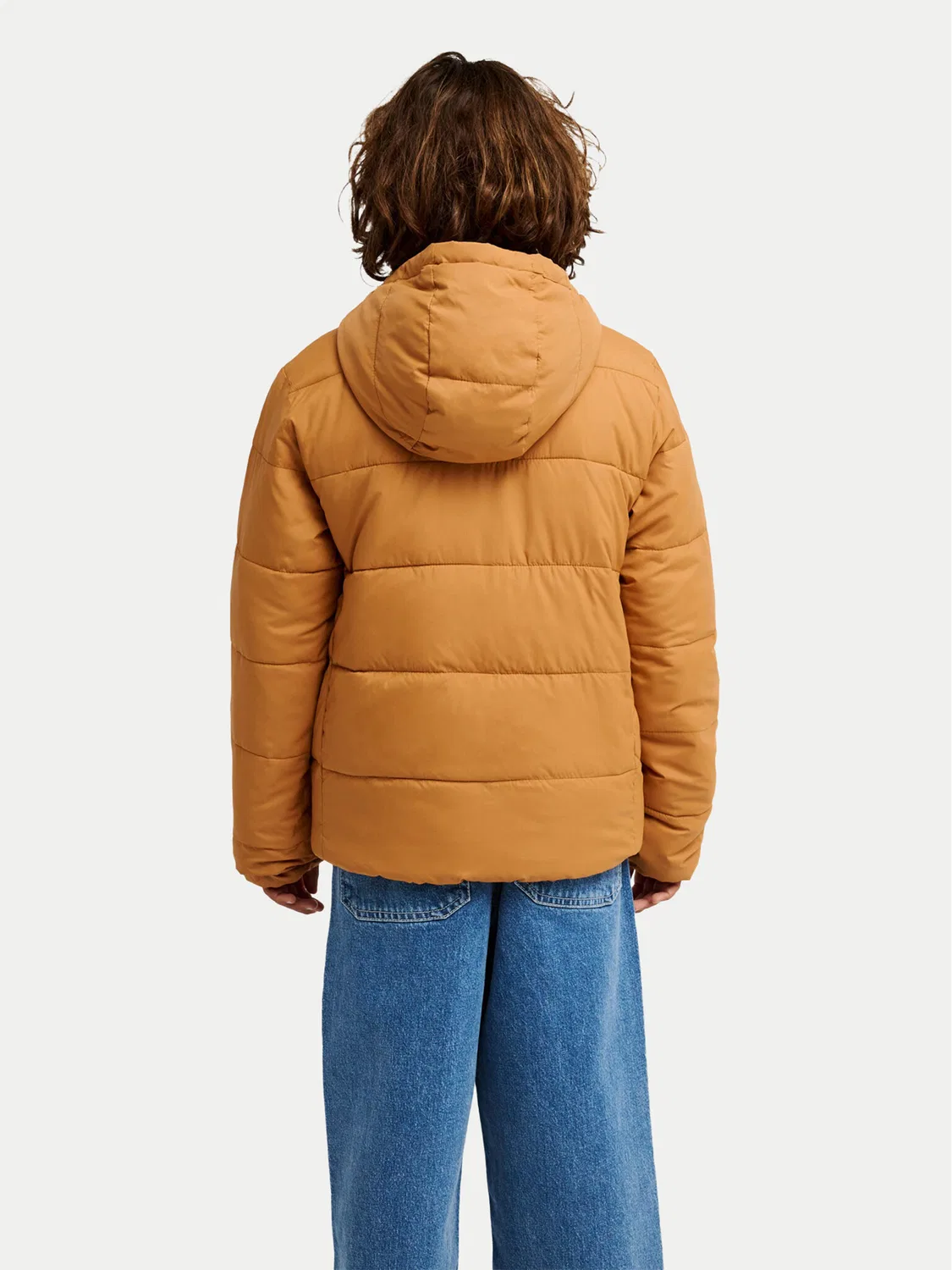 Зимняя куртка стандартного кроя для мальчика Scaly Reversible Quiksilver, оранжевый — фото 3
