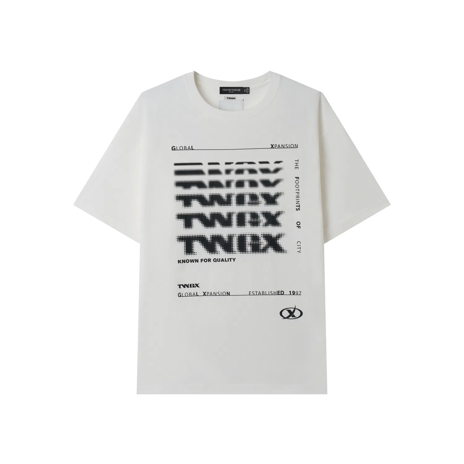 Детская футболка с шортами Value Set, Teenie Weenie Men, White T-Shirt+Brown Denim Shorts — фото 3