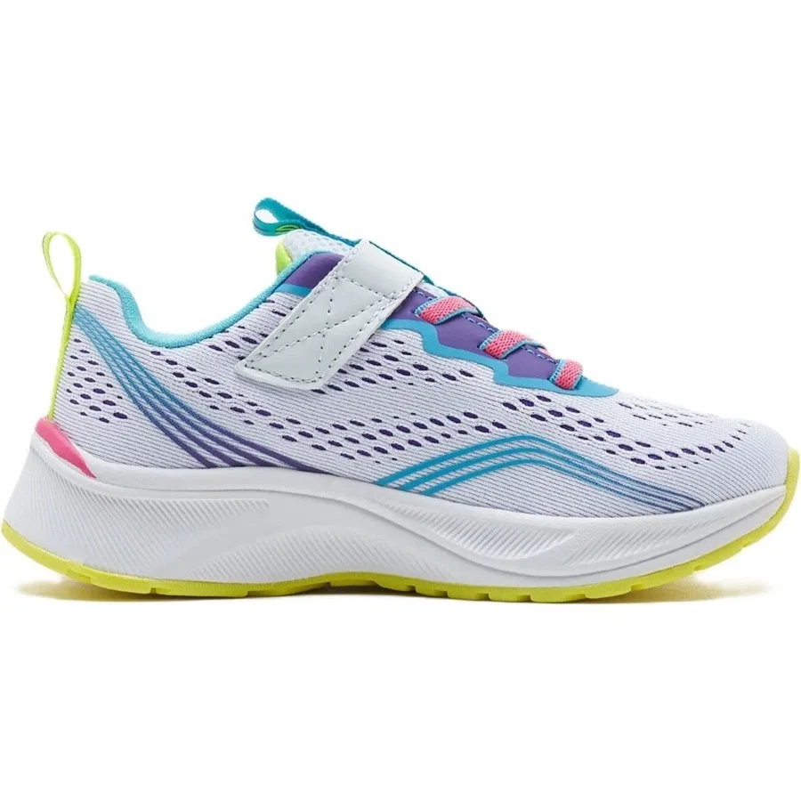 Детские спортивные кроссовки с липучками Elite Sport Pro Skechers, Белый — фото 2