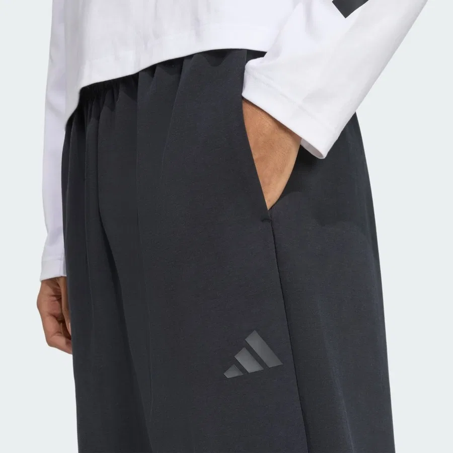 Штаны спортивные с баллоном Soft Lux adidas, Белый — фото 4