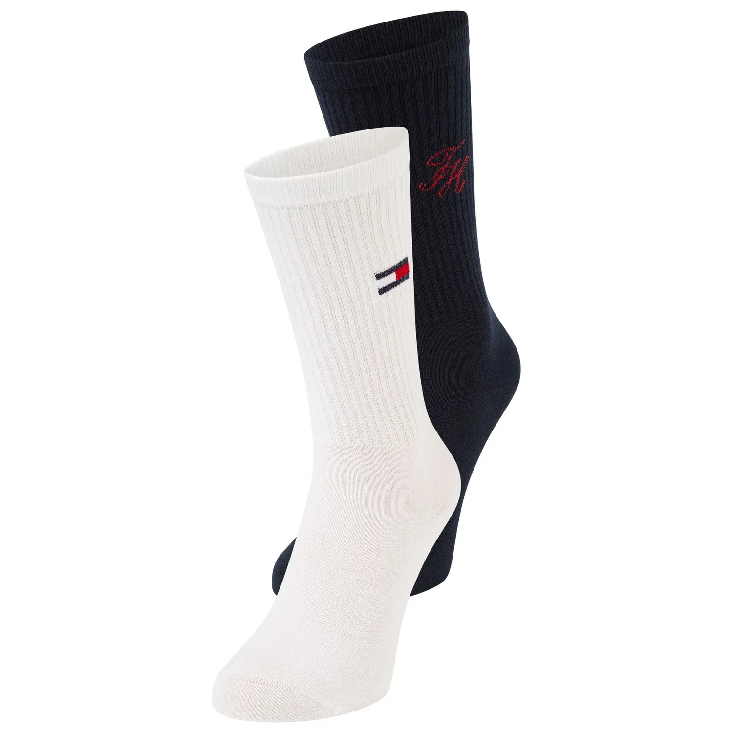 Женские носки 2 пары с монограммой Tommy Hilfiger, Navy