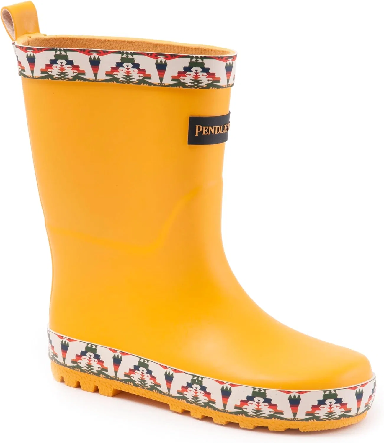 Детские сапоги для мальчиков водонепроницаемые Mid Rain Boots, Yellow
