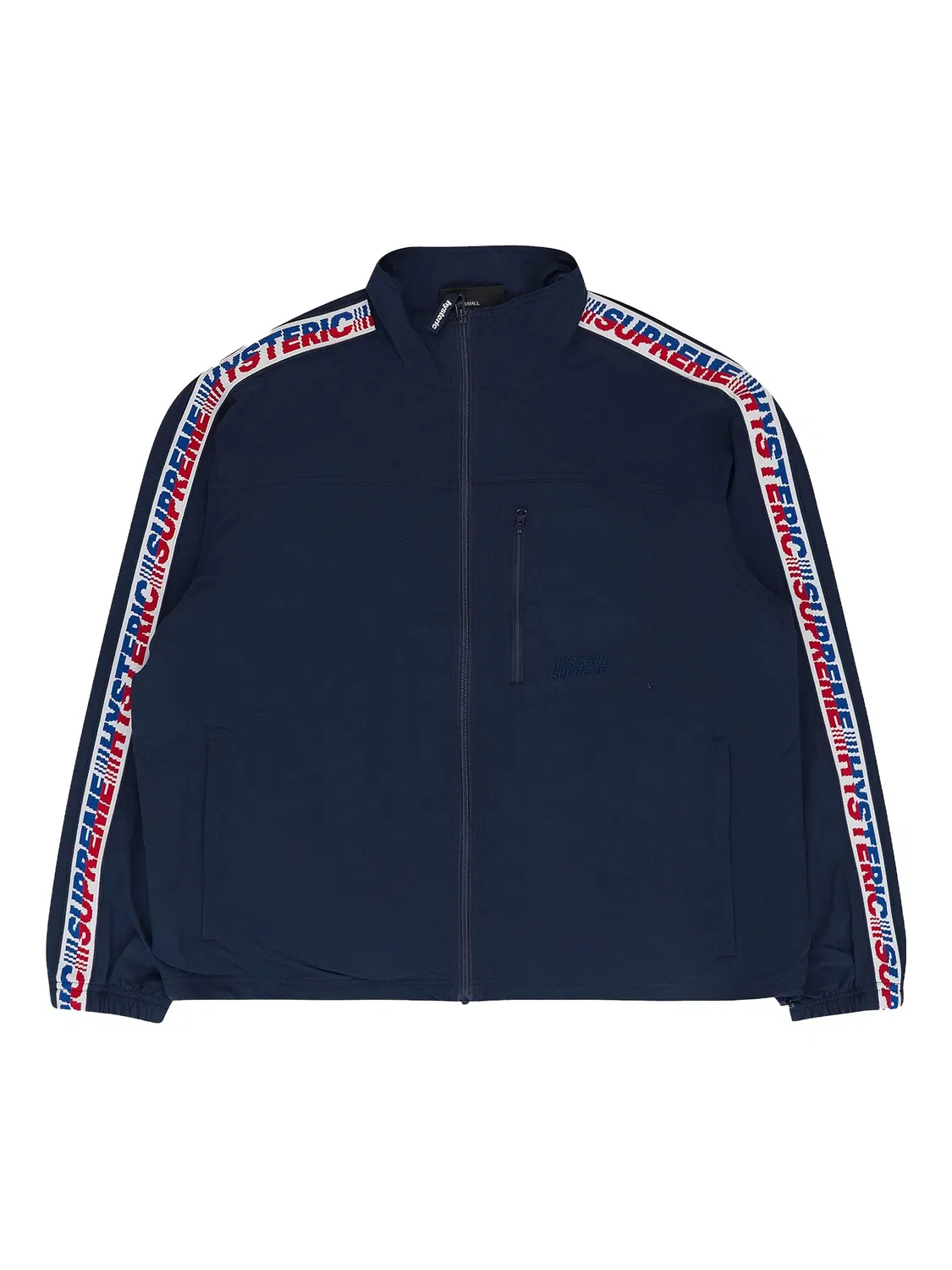 Спортивная куртка с логотипом из коллаборации с Hysteric Glamour Supreme, синий